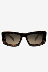 Marsha | Otra Tortoiseshell Thick Cat Eye Brown Tinted Sunglasses