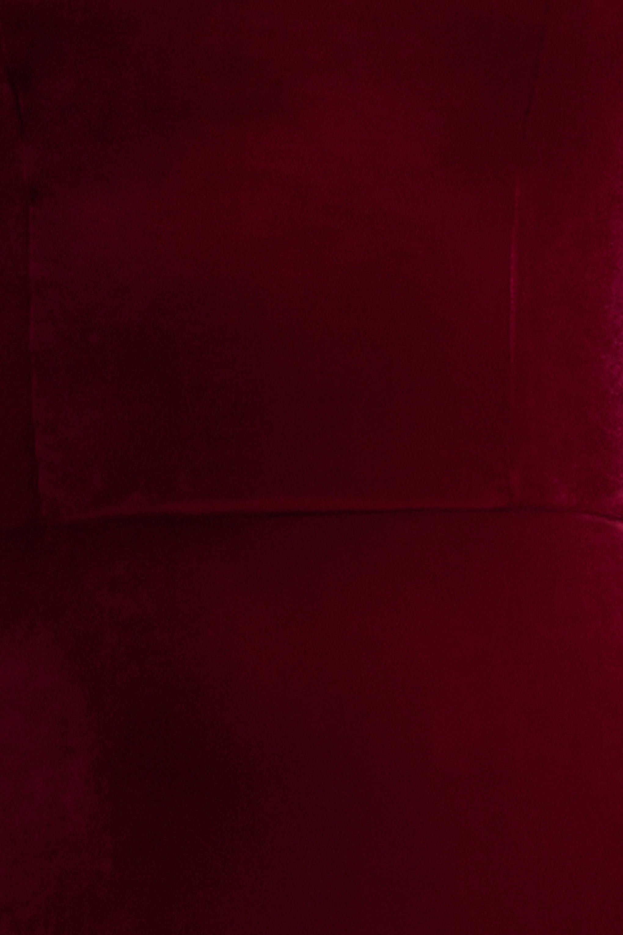 Illusion | Burgundy Velvet Bandeau Maxi Dress With Bow Detail