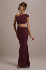 Thaliana | Port Cut-Out Open-Back Maxi Dress