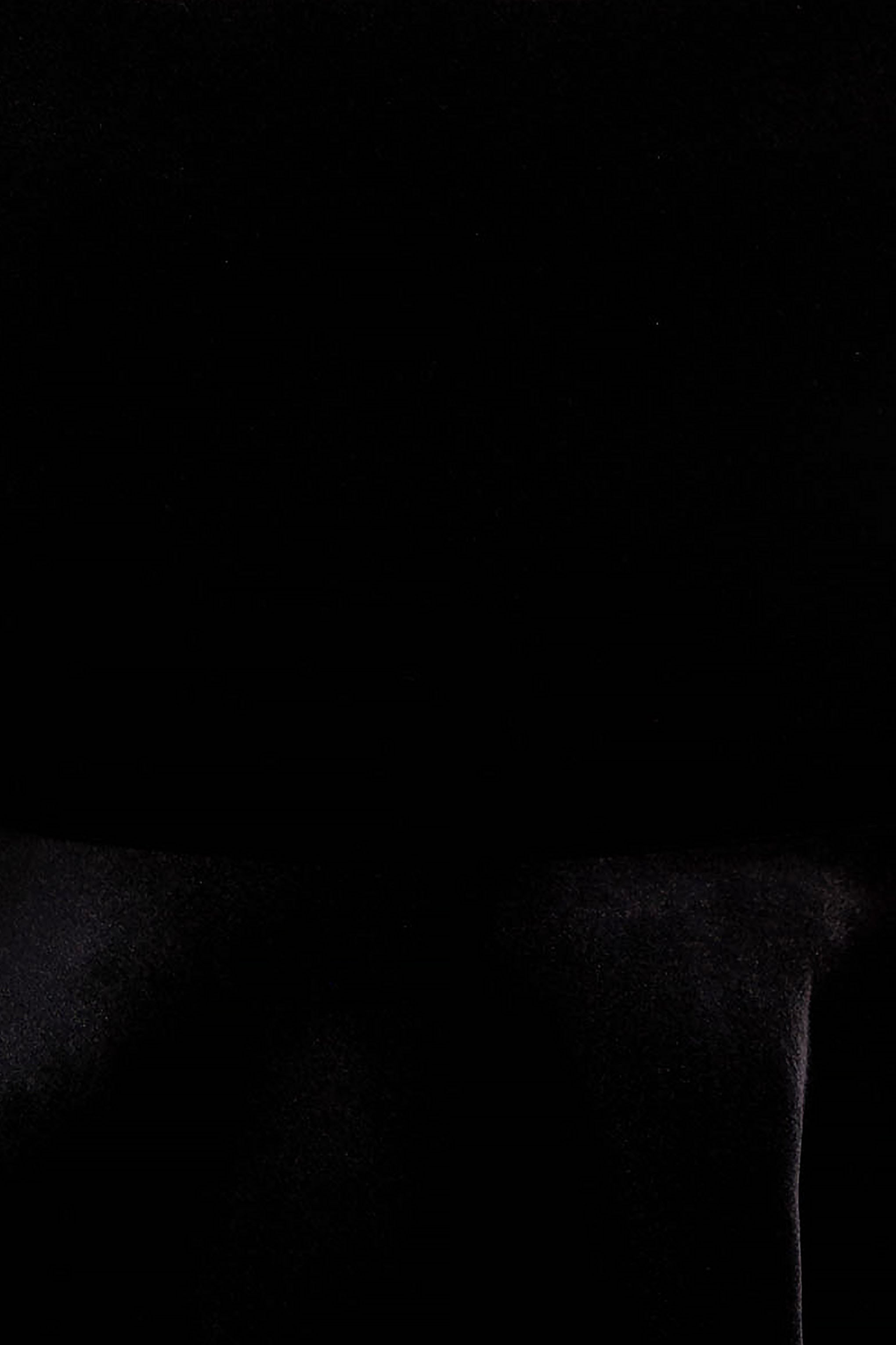 Beloved | Black Velvet Embellished Square-Neck Mini Dress