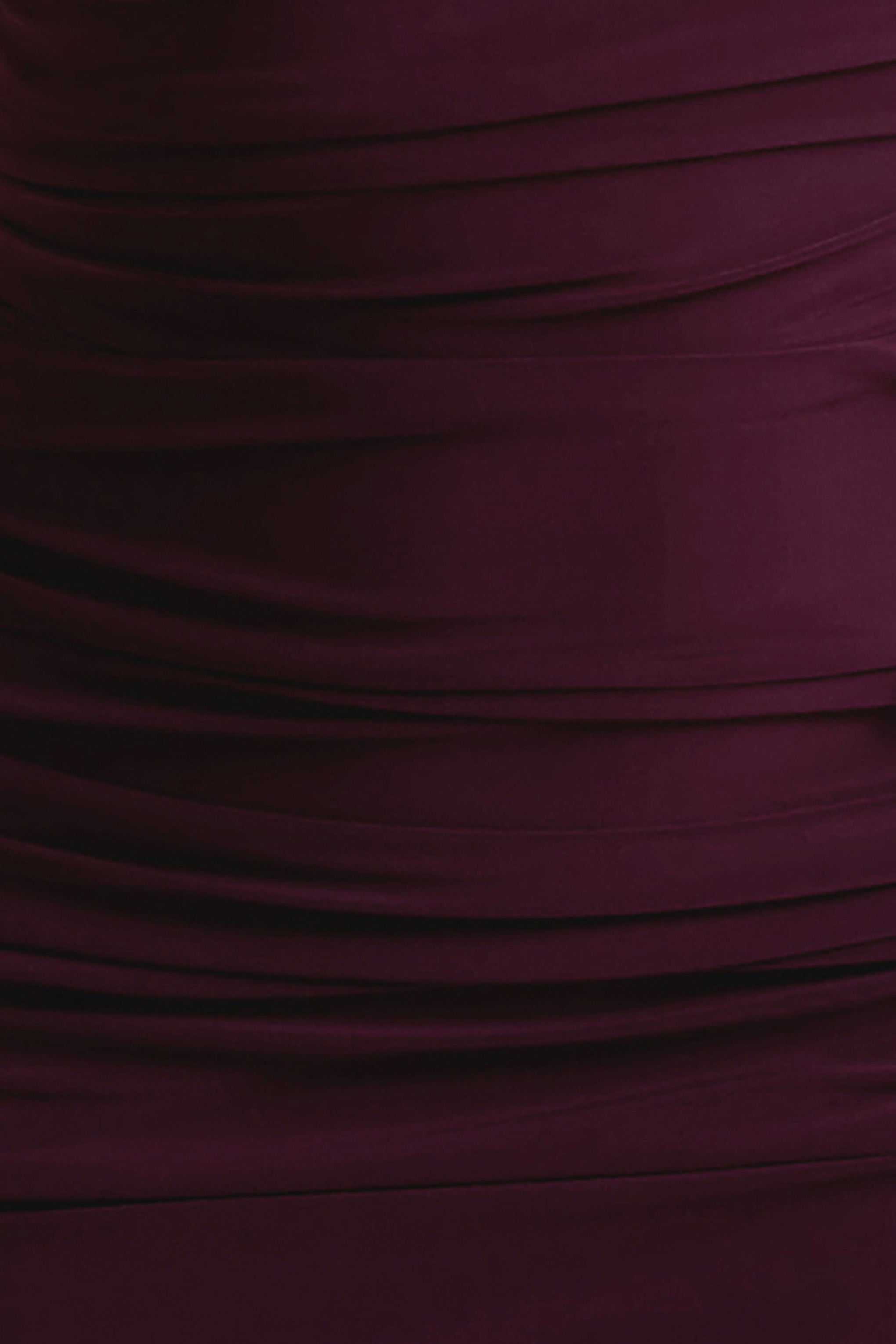 Dalarie | Port One-Shoulder Gathered Maxi Dress