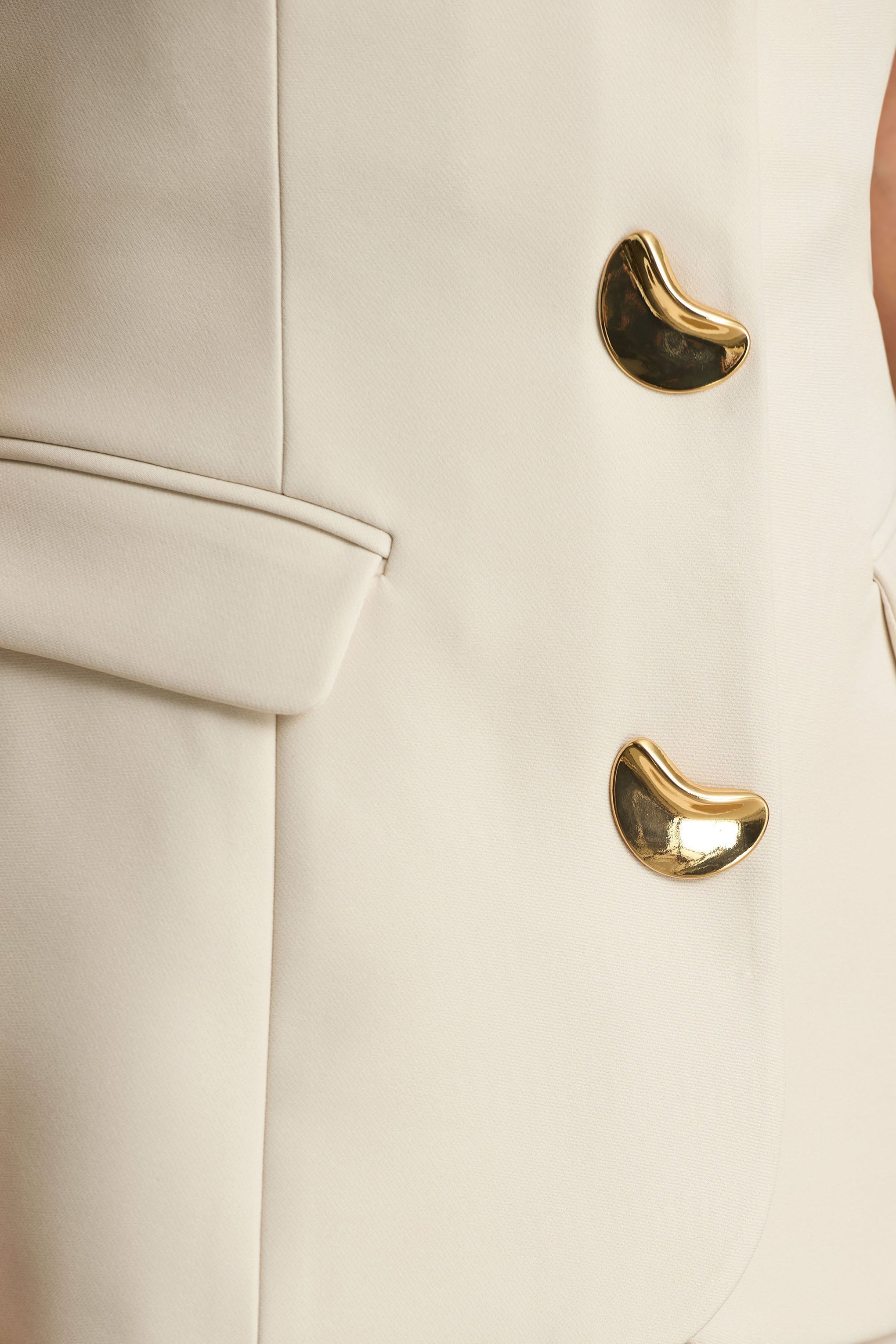 Zoey | Nude Bandeau Jumpsuit