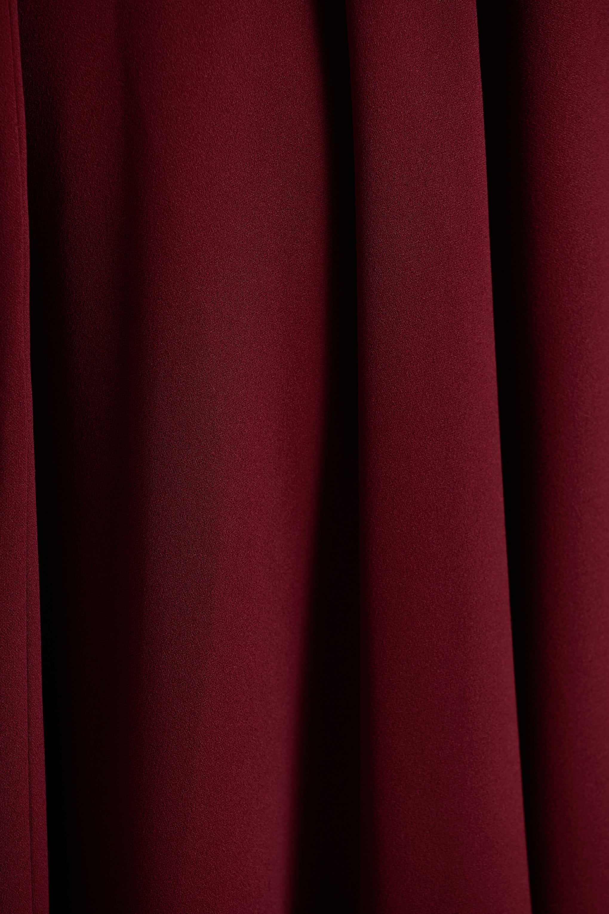 Scarlett | Burgundy Square-Neck Maxi Dress