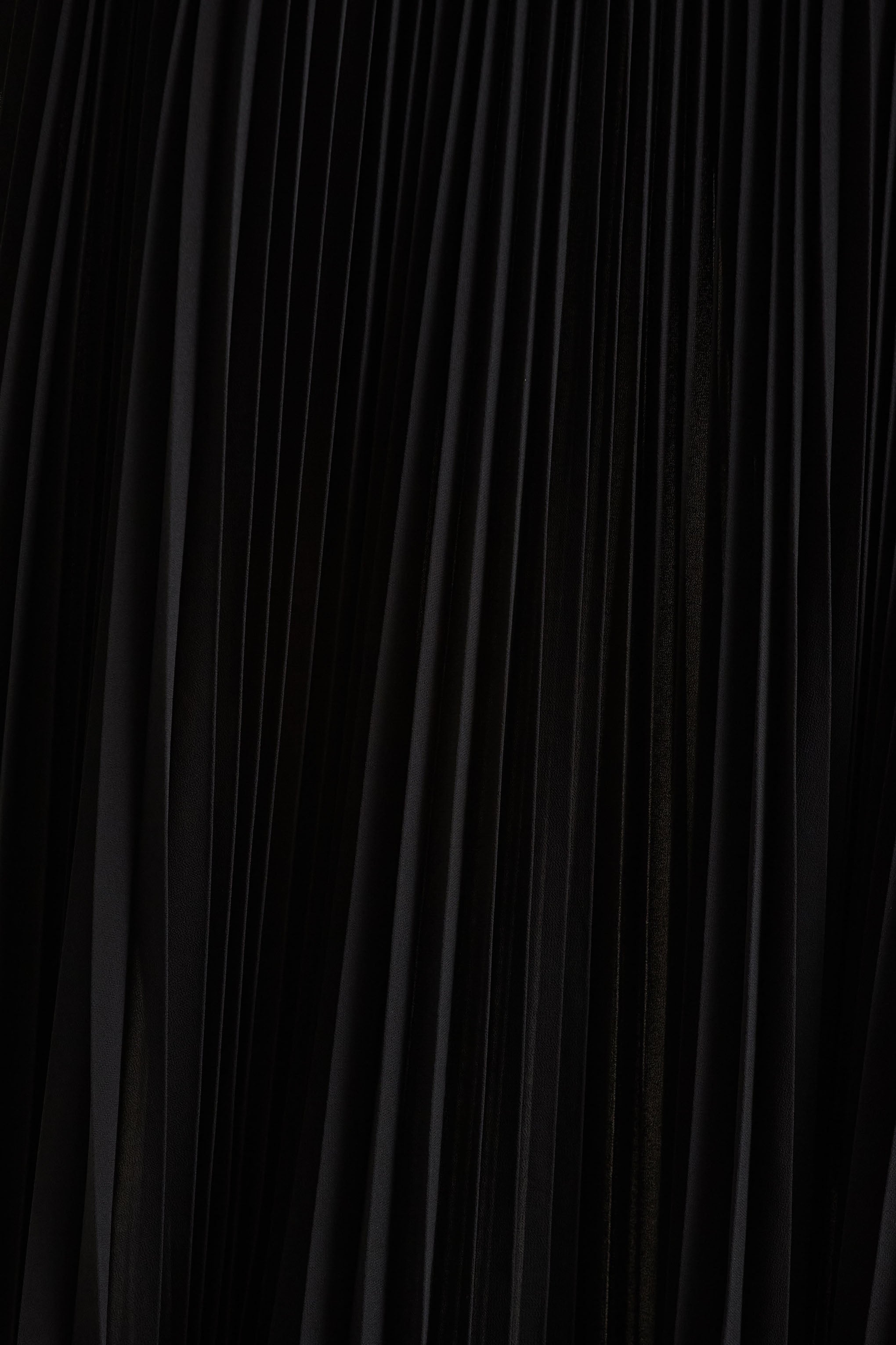 Yanira | Black Crepe And Georgette Boat-Neck Maxi Dress With Drop Waist