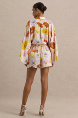 Sovran | Bright Floral Print Shorts